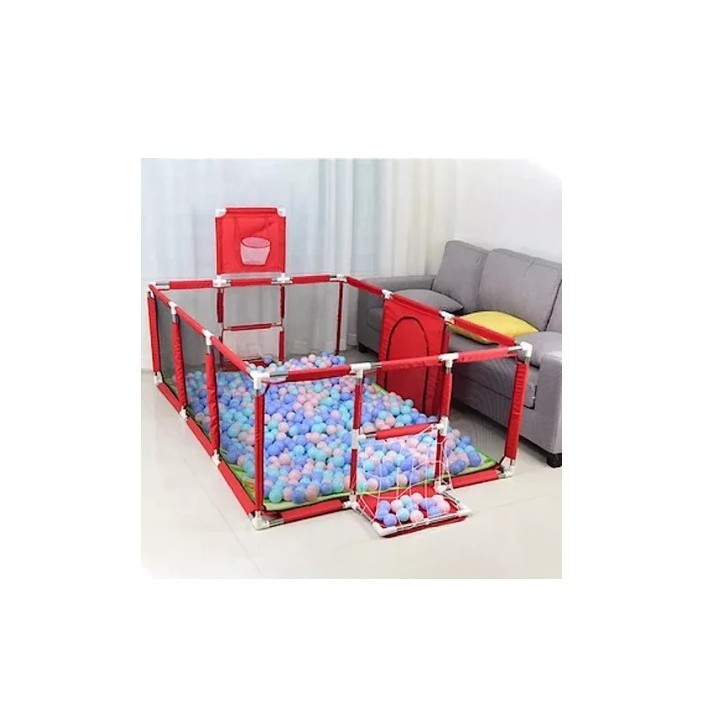 Corral Seguridad Bebes Con Aro De Basket