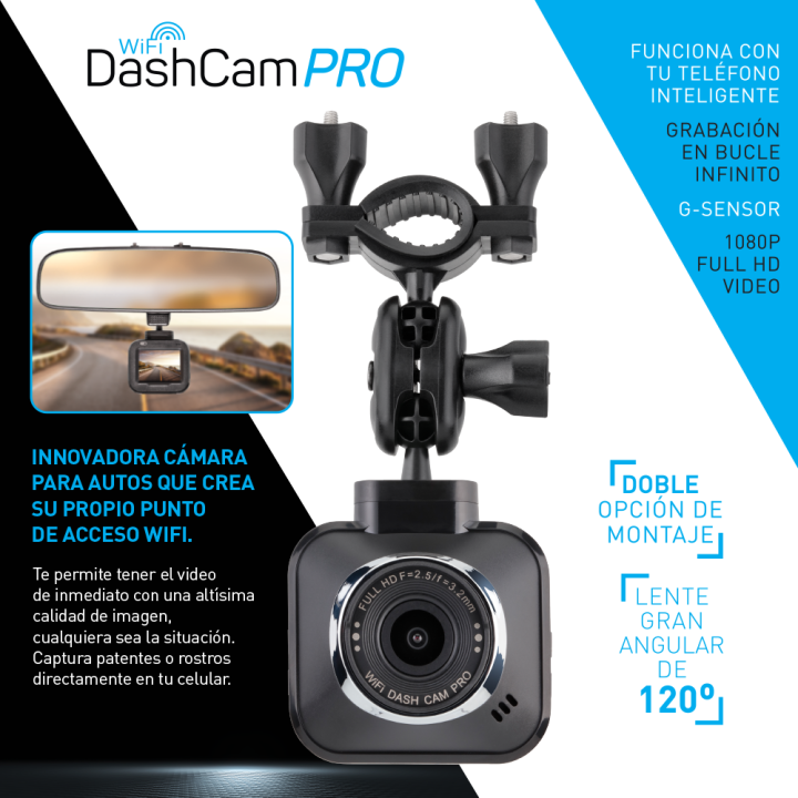 Wifi Dash Cam Pro Camara Para Auto