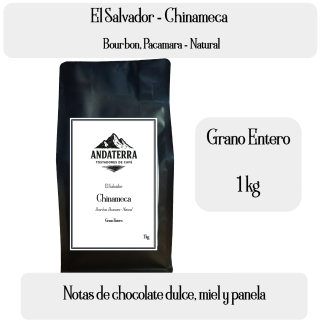 Café El Salvador Grano Entero 1 kg Natural Tueste Suave