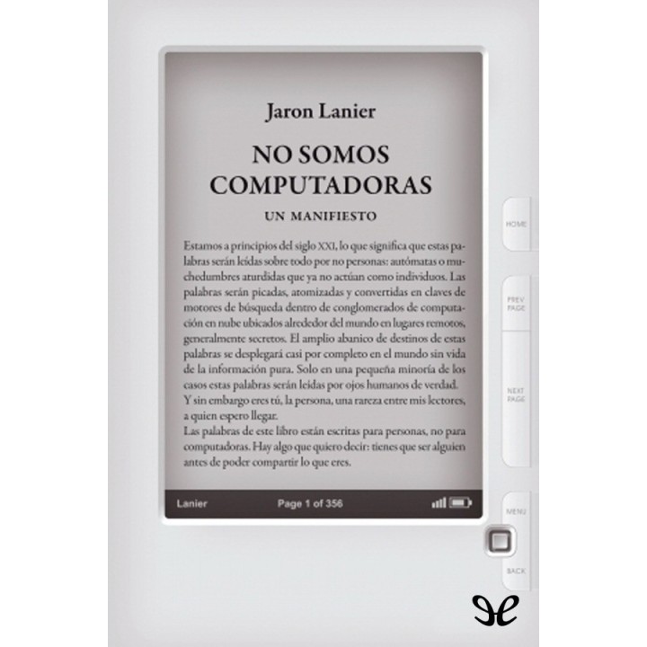 No somos computadoras