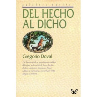 Del hecho al dicho