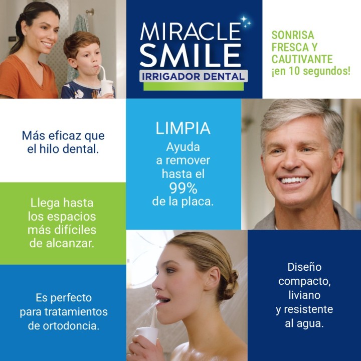 Miracle Smile Irrigador Dental