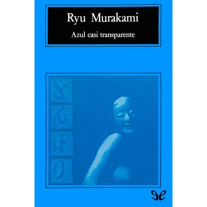 Azul casi transparente