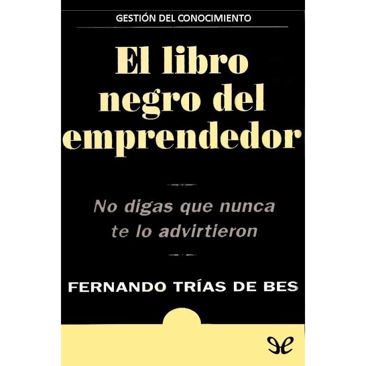 El libro negro del emprendedor