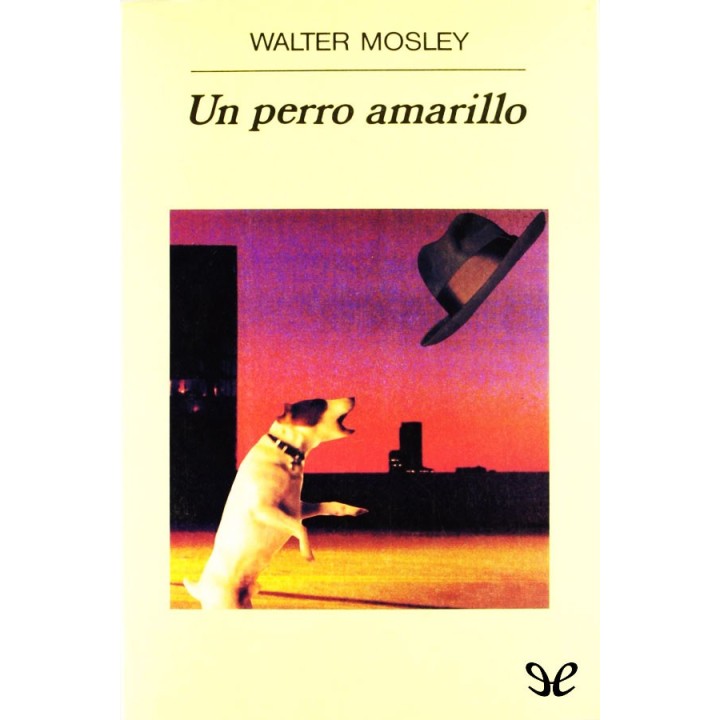 Un perro amarillo