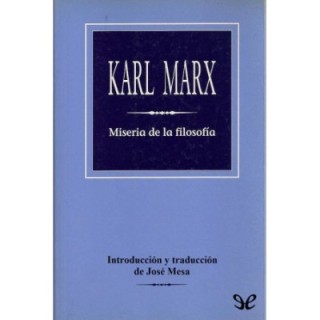 Miseria de la filosofía (José Mesa)