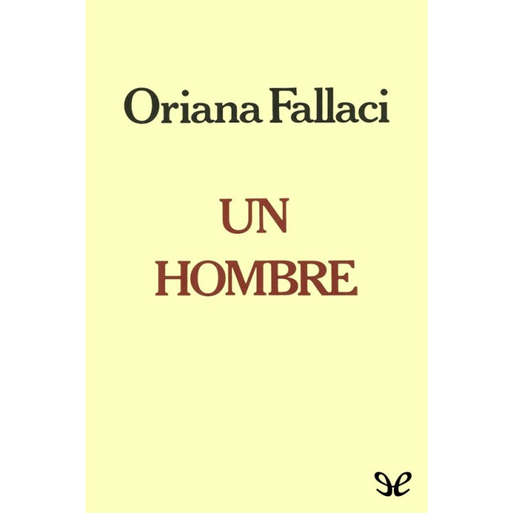 Un hombre
