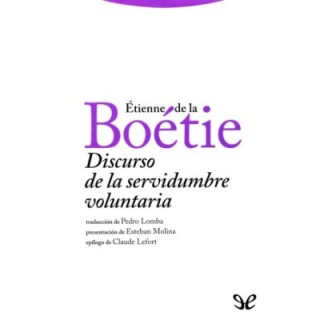 Discurso de la servidumbre voluntaria