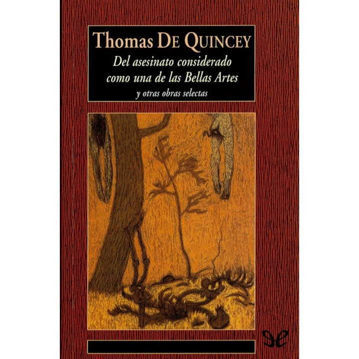 Del asesinato considerado como una de las bellas artes
