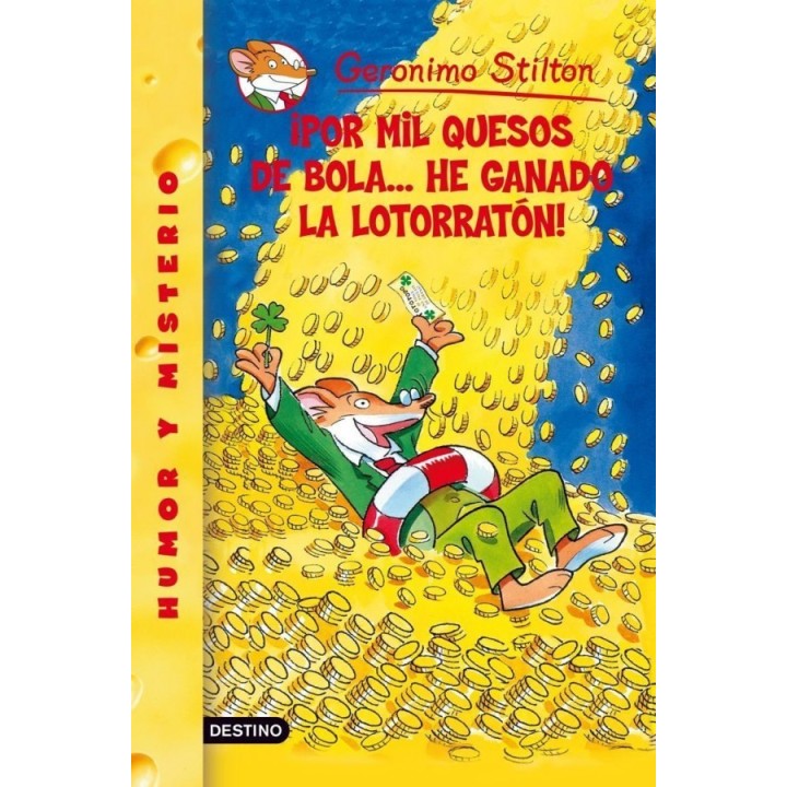 ¡Por mil quesos de bola… he ganado la lotorratón!