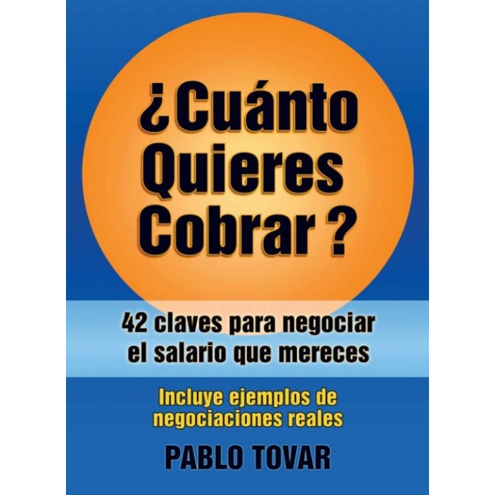 ¿Cuánto quieres cobrar?