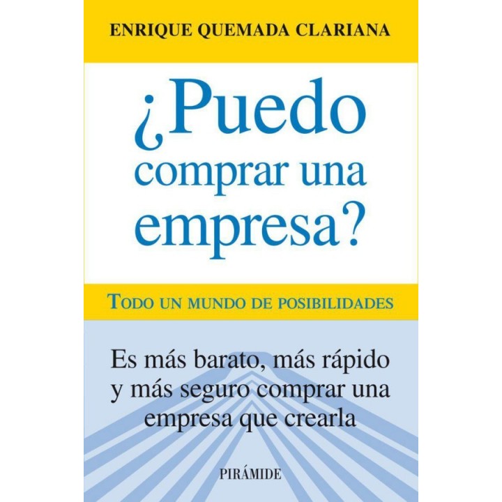 ¿Puedo comprar una empresa?