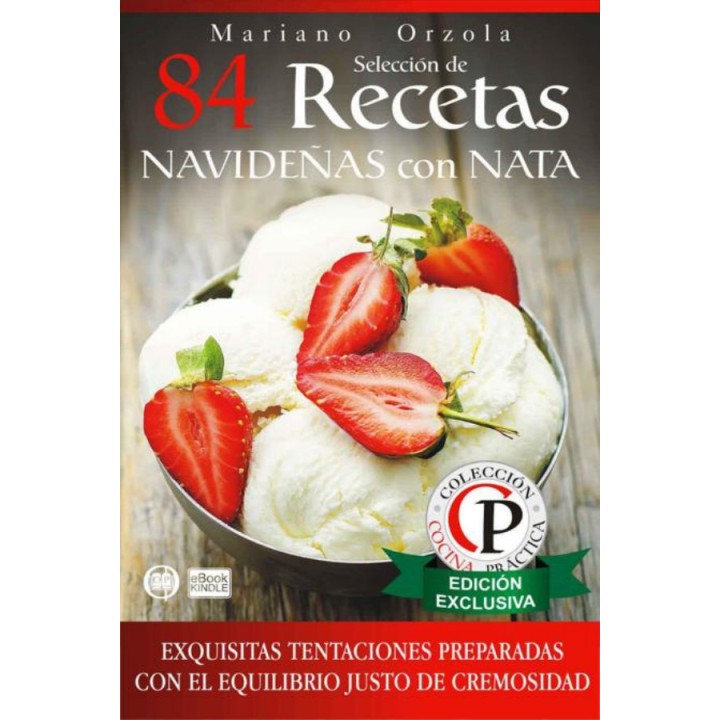 84 recetas navideñas con nata