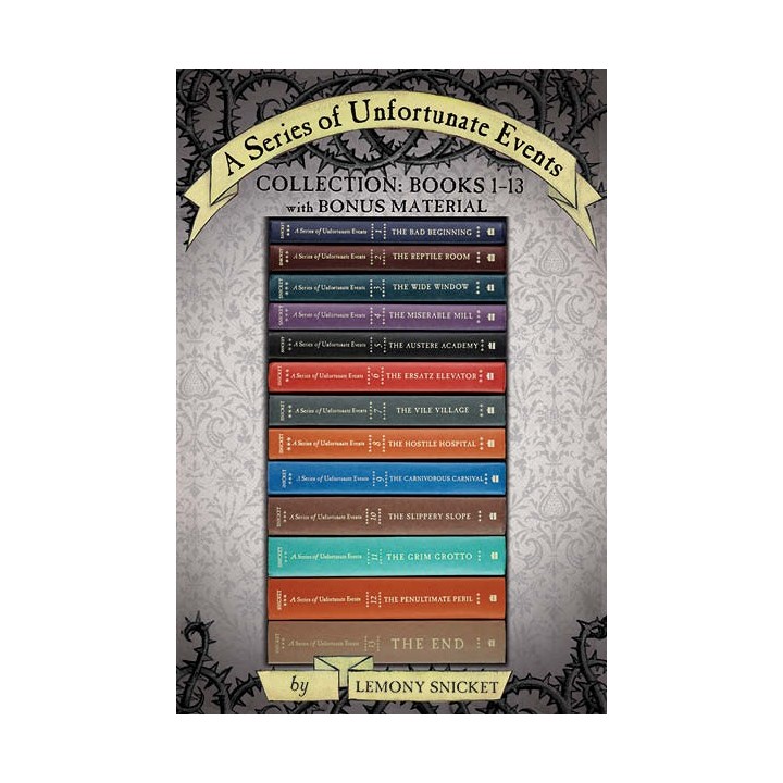 Series of Unfortunate Events Collection: Books 1-13 with Bonus Material