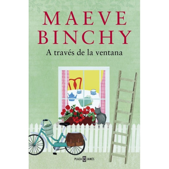 través de la ventana