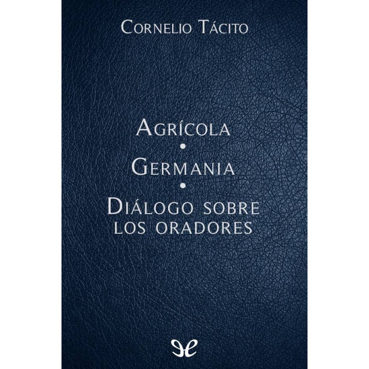 Agrícola - Germania - Diálogo sobre los oradores