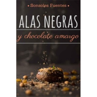 Alas negras y chocolate amargo