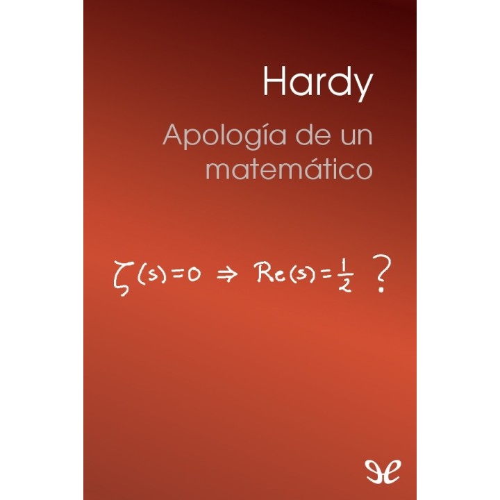 Apología de un matemático