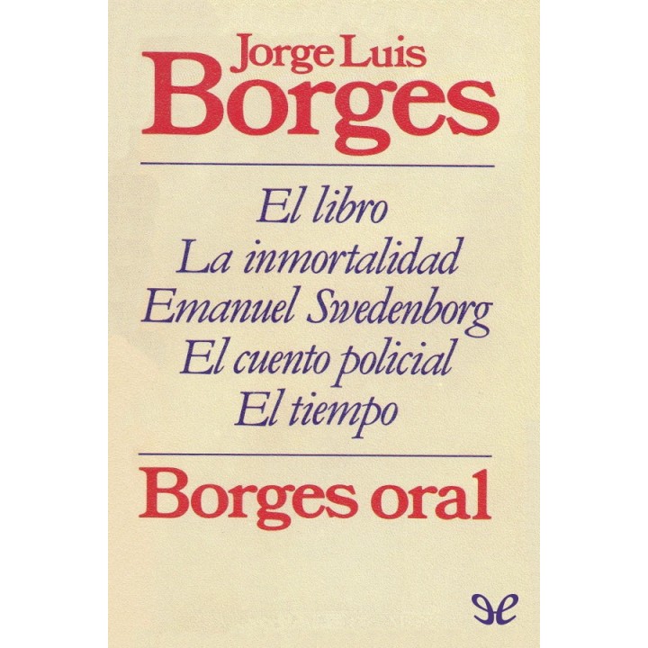 Borges oral