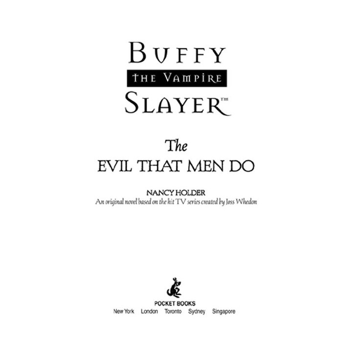 Buffy the Vampire Slayer - Nancy Holder