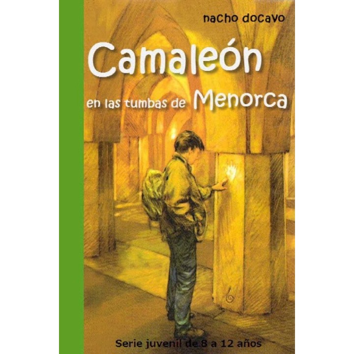 Camaleón en las tumbas de Menorca