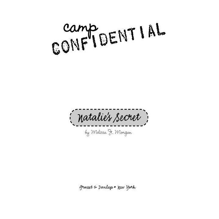 Camp Confidential 01 - Natalie's Secret