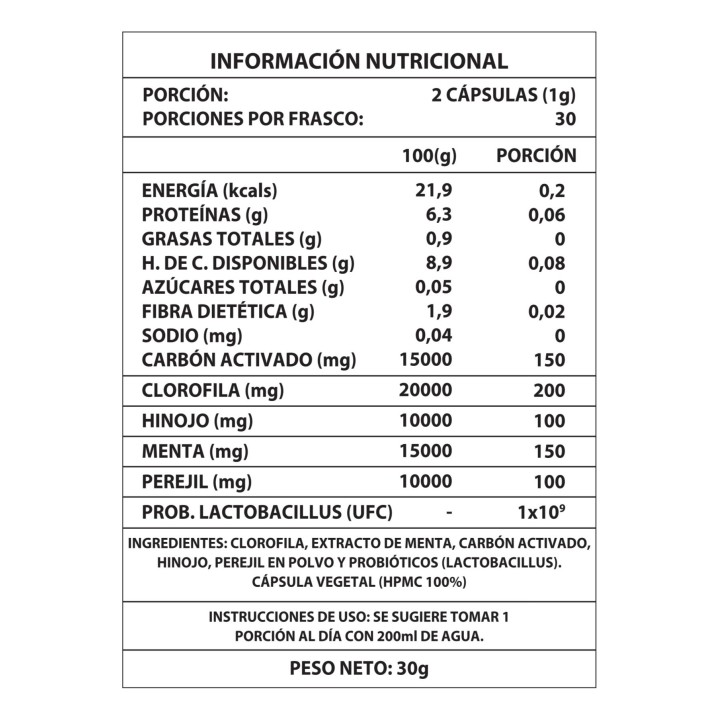 Deos 1000mg 60 capsulas