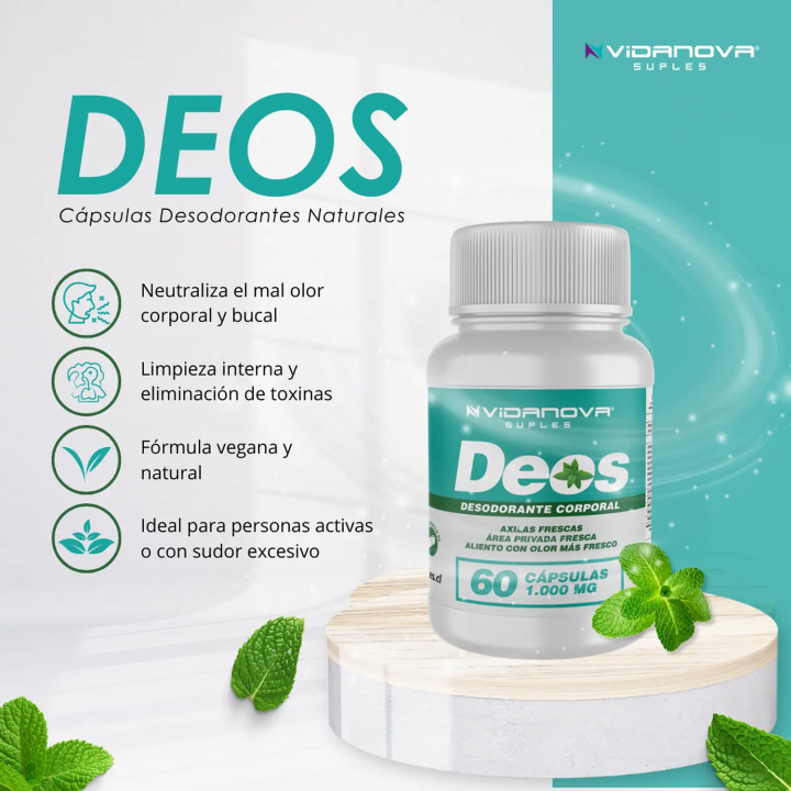 Deos 1000mg 60 capsulas